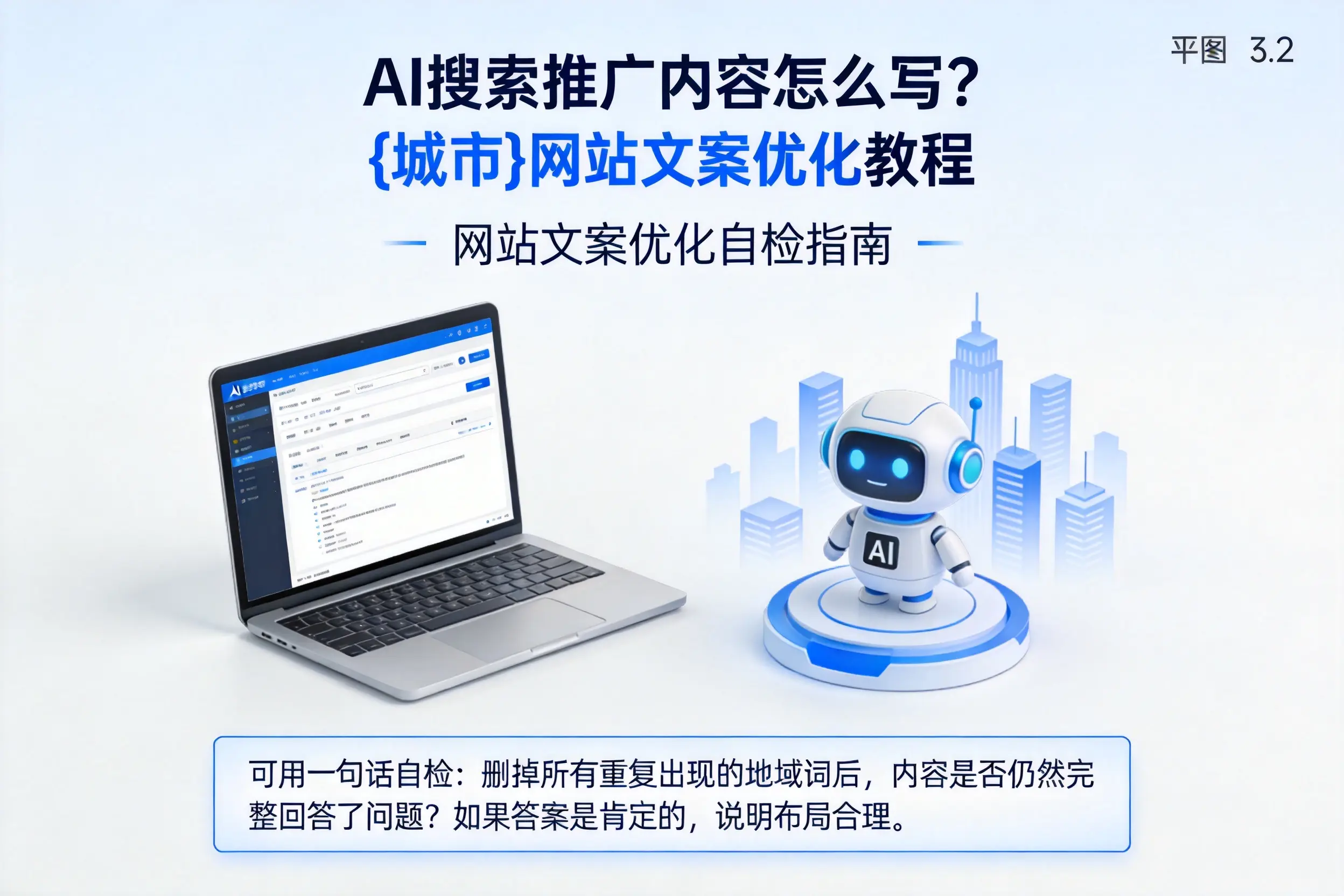 AI搜索推广内容怎么写?成都网站文案优化教程