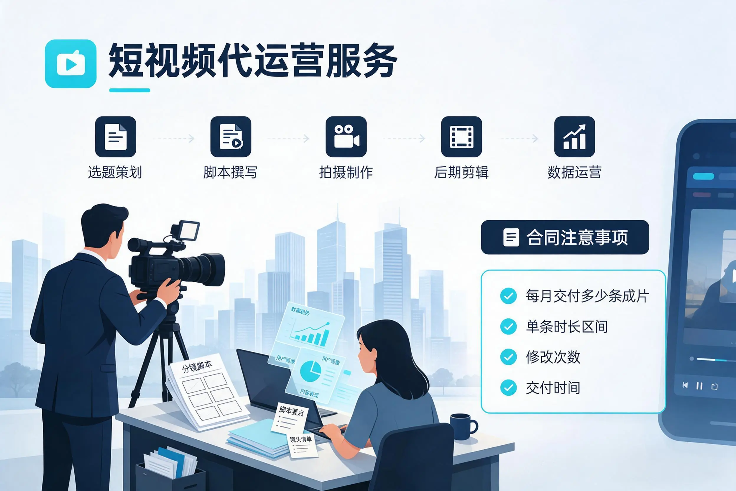 短视频代运营包含哪些服务？成都企业常见问题科普
