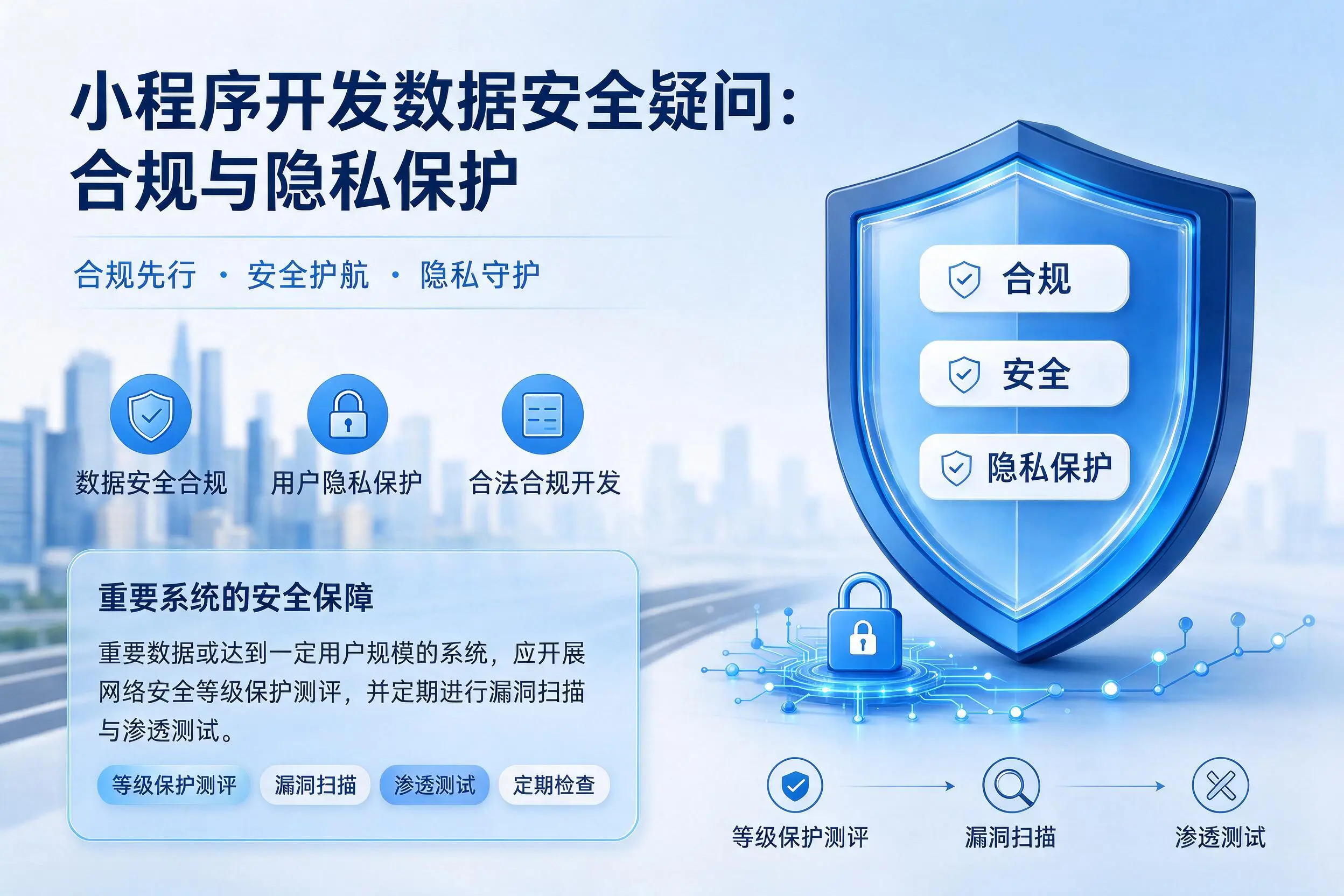 成都小程序开发数据安全疑问：合规与隐私保护
